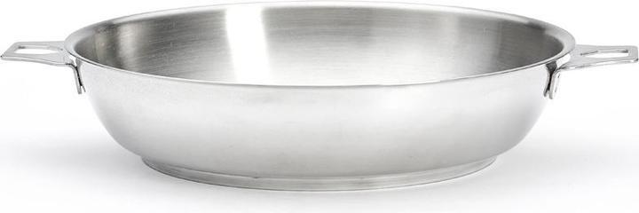 Actual product image de Buyer Twisty frying pan without handle induction (24 cm, Frying pan, Stainless steel)
