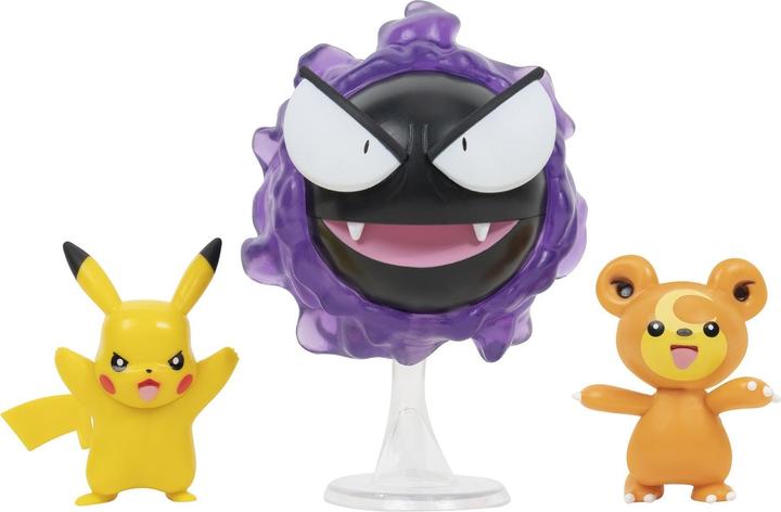 Produktbild Jazwares Pokémon: Teddiursa, Pikachu, Nebulak