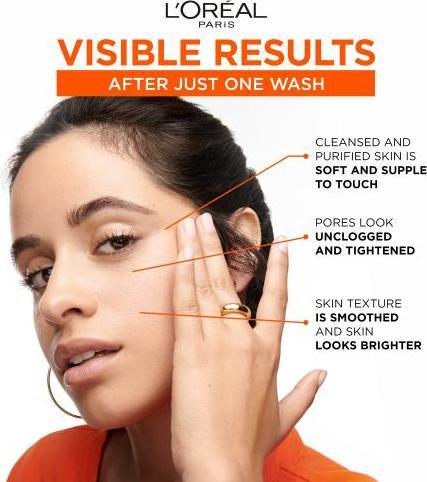Actual product image L'Oréal Paris Revitalift Clinical Vitamin C + Salicylic Acid Cleanser (150 ml)