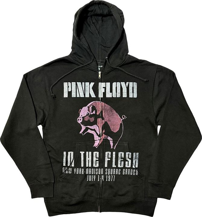 Pink Floyd In The Flesh Hoodie mit durchgehendem Reissverschluss