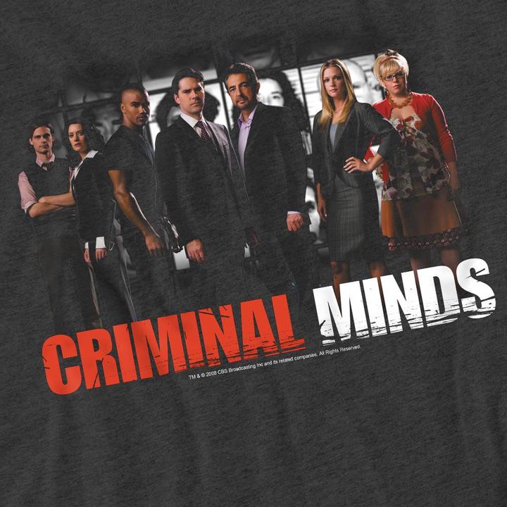 Immagine prodotto Criminal Minds The Brain Trust Maglietta Adulto Unisex (L)
