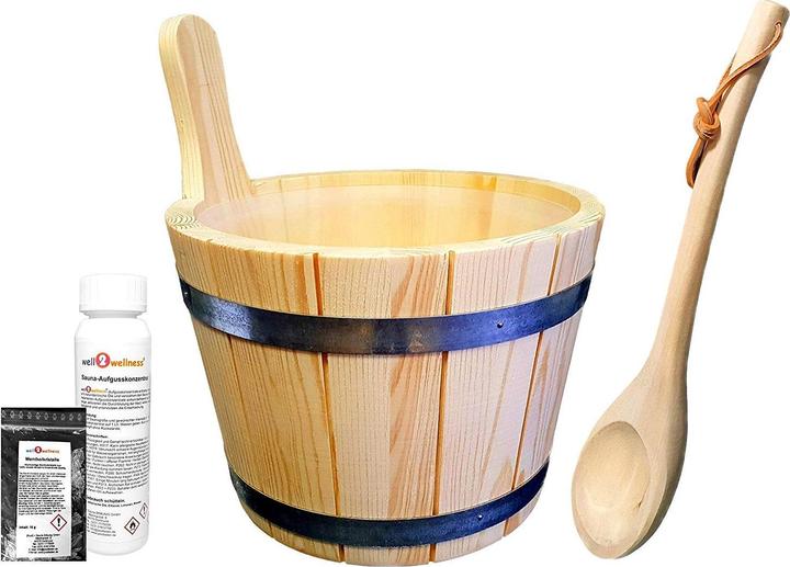 Produktbild SudoreWell Saunakübel Set 5-tlg