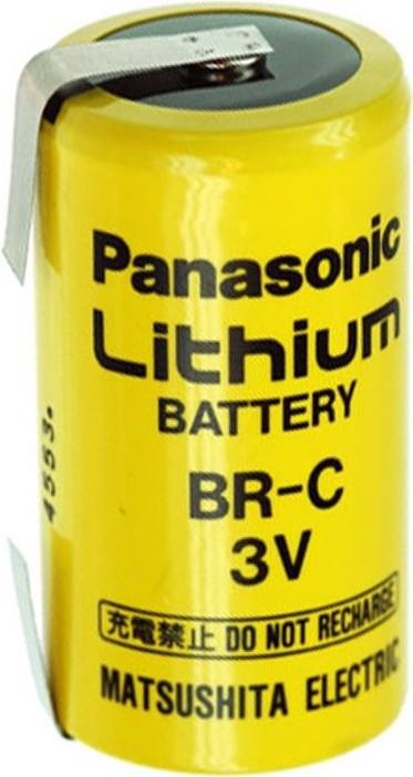 Immagine prodotto Panasonic Batteria BR-C Lithium Battery Baby con alette di saldatura a forma di U (1 pz., Specifico del dispositivo, 5000 mAh)