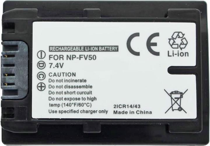 Actual product image Sony Battery NP-FV50, NP-FV30 (Rechargeable battery)