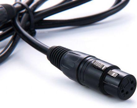 Image du produit Rolux Câble de connexion 4 broches XLR femelle à 4 broches mâle RL-C7