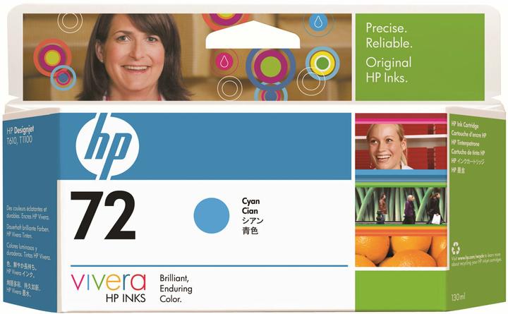 Actual product image HP 72 (C)
