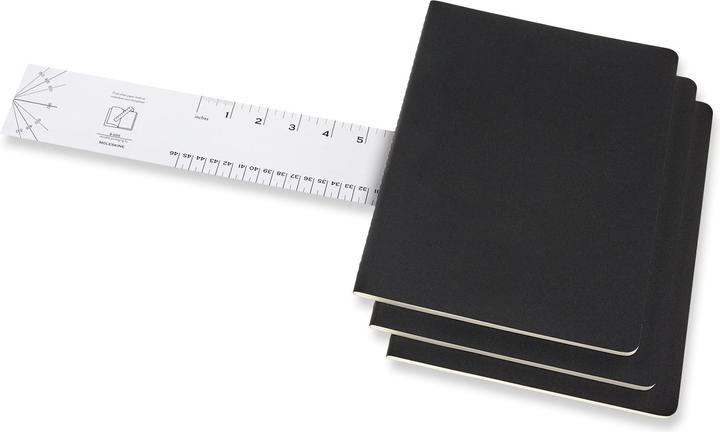 Actual product image Moleskine Cahier XL (19 x 25 cm, Dotted, Soft cover)