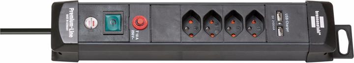 Actual product image Brennenstuhl Premium Line (4 x, Type 13, 3 m)