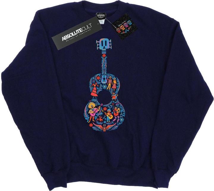 Immagine prodotto Disney Coco Guitar Pattern Felpa Uomo (S)
