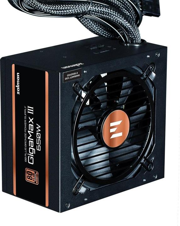 Actual product image Zalman GigaMax III 80+ BRONZE ATX 3.0 (650 W)