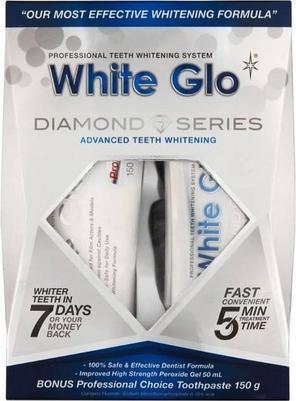 Image du produit White Glo Système avancé de blanchiment des dents Diamond Series (100 ml, Gel)