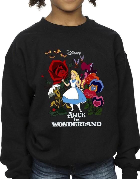 Produktbild Disney Alice In Wonderland Flowers Sweatshirt Mädchen (116)