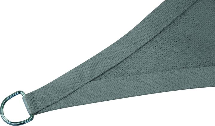 Image du produit Eurotrail Voile d'ombrage triangulaire - PE - 3,6 x 3,6 x 3,6 m - Gris foncé (360 x 360 x 360 cm)