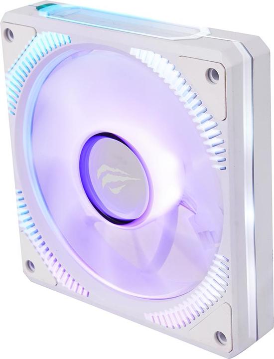 Actual product image Havit - Cooler Fan (F2096) - for PC, 1800RPM, 30dB, 12V, 3W - White