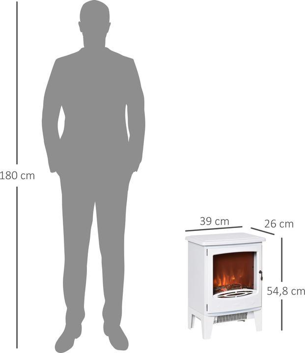 Actual product image Jamb Electric fireplace