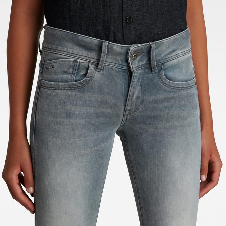 Actual product image G-Star Lynn Mid Skinny Jeans faded industrial grey (W30/L34)
