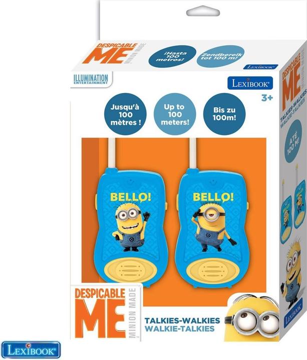 Produktbild Lexibook Talkie Walkie 100m Minions (Multilingual)