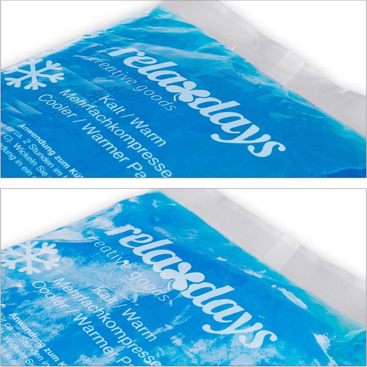 Actual product image Relaxdays Kühlpads (10 x, 1750 g)