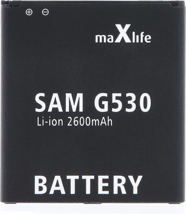 Image du produit Maxlife batterie pour Samsung Galaxy Grand Prime G530 / J3 2016 / J5 J500 / EB-BG530BBE 2600mAh