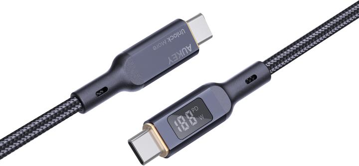 Produktbild Aukey USB C – USB C (1.80 m, USB 2.0)