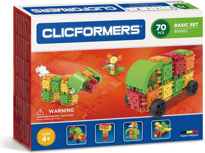 Clicformers Clics blocks 70 pcs