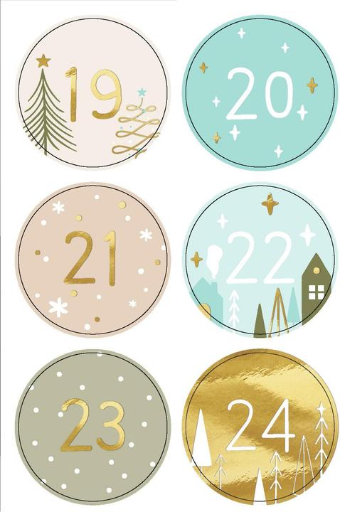 Actual product image Ursus Advent Calendar Sweet Home, Motifs: Christmas, Filled