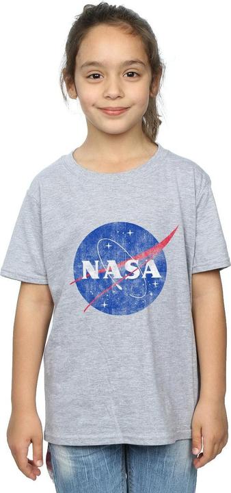 Image du produit Nasa - T-shirt CLASSIC INSIGNIA LOGO DISTRESSED - Fille (152, 158)