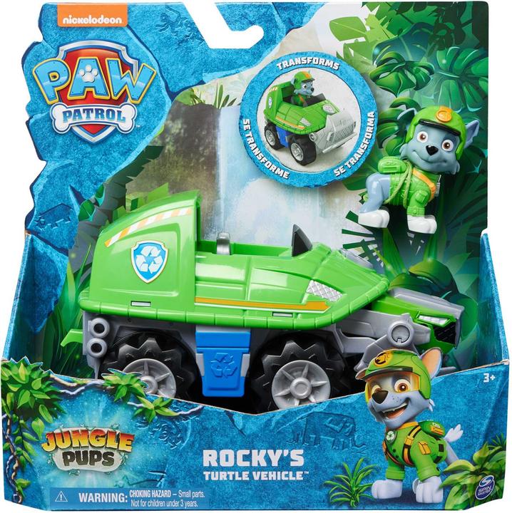 Produktbild Spin Master Paw Patrol Jungle Pups Deluxe Vehicle Rocky