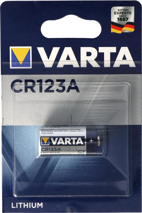 Produktbild Varta Photo Lithium (1 Stk., CR123A, 1480 mAh)