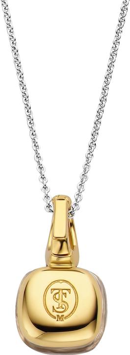 Produktbild Ti Sento Milano Kette und Anhänger mit hellbraunem Crystal 6785TT (925er Silber, 45 cm)