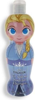Disney Frozen Gel & Shampoo 2 in 1 Elsa Für Kinder (400 ml) (400 ml, Flüssiges Shampoo)
