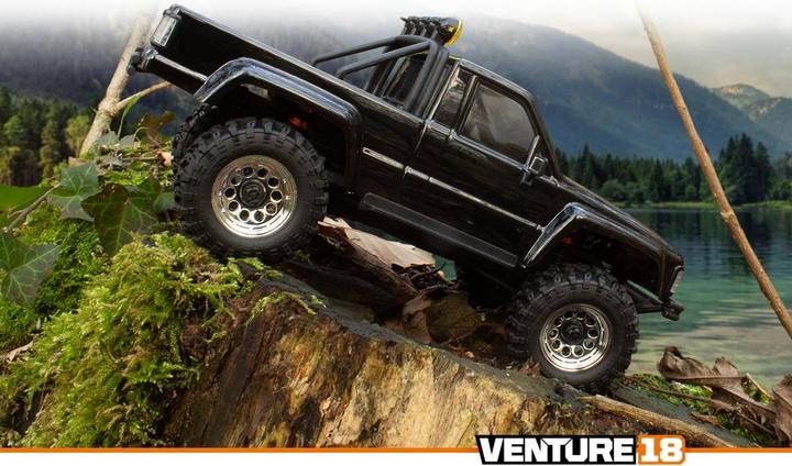 Image du produit HPI Venture18 1985 Toyota Hilux SR5 - Black (RTR Prêt à fonctionner)