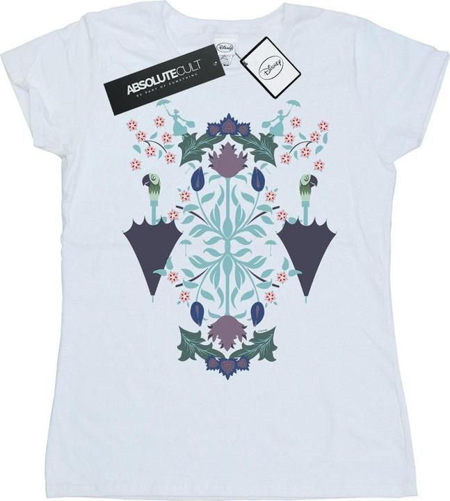 Image du produit Disney - T-shirt MARY POPPINS FLORAL COLLAGE - Femme (XL)