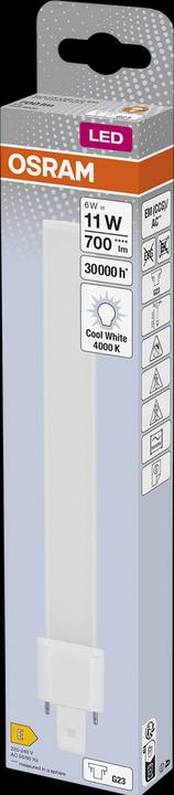 Produktbild Osram Dulux S (G23, 6 W, 700 lm, 1 x, F)