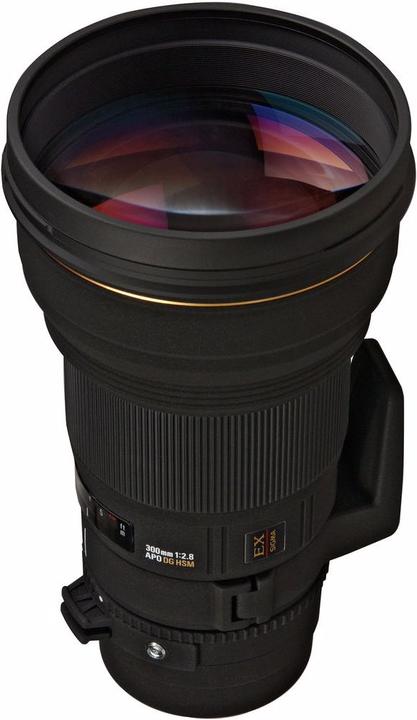 Sigma 300mm f/2.8 EX DG HSM, Nikon F (Nikon F, Vollformat)