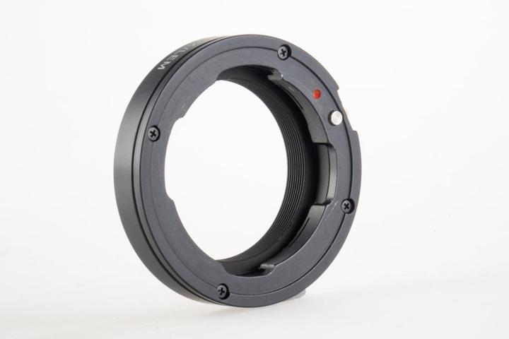 Actual product image Novoflex Leica M lenses on Fuji X-Pro 1
