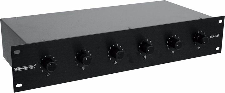 Produktbild Omnitronic ELA 6S-Zonen LS-Regler 30W