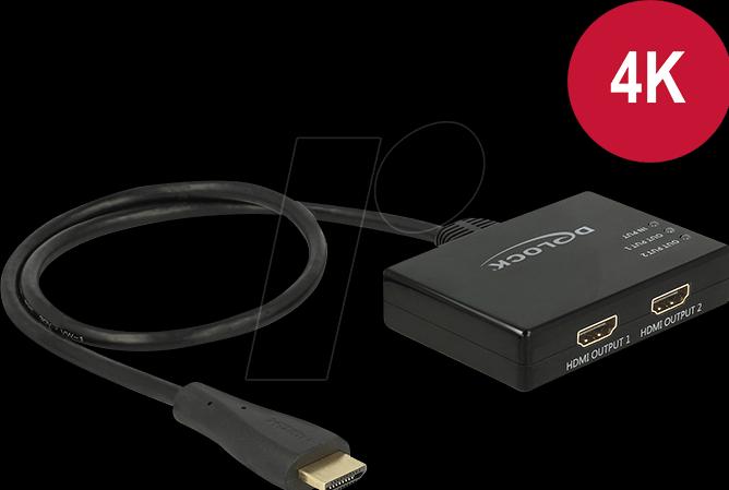 Image du produit Delock Répartiteur de moniteur HDMI