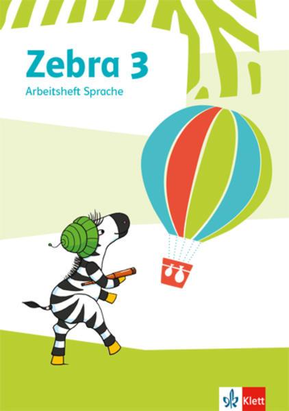Image du produit Zebra 3. Arbeitsheft Sprache Klasse 3 (Allemand, Maison d'édition Ernst Klett, 2019)
