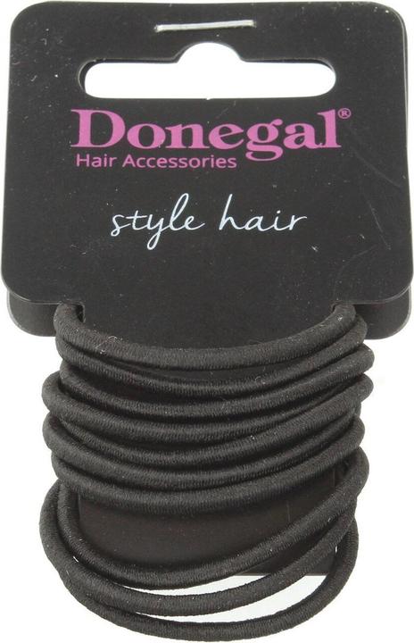 Immagine prodotto Donegal FASCIA PER CAPELLI nera (FA-5820) 1p.-12pz. (Elastico per capelli)
