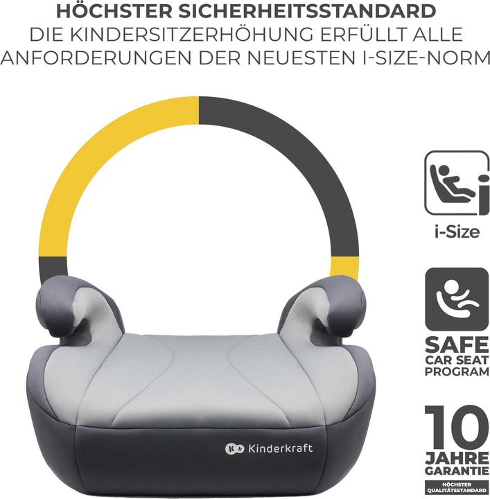 Actual product image KinderKraft I-Boost (Booster seat, ECE R129/i-Size Standard)