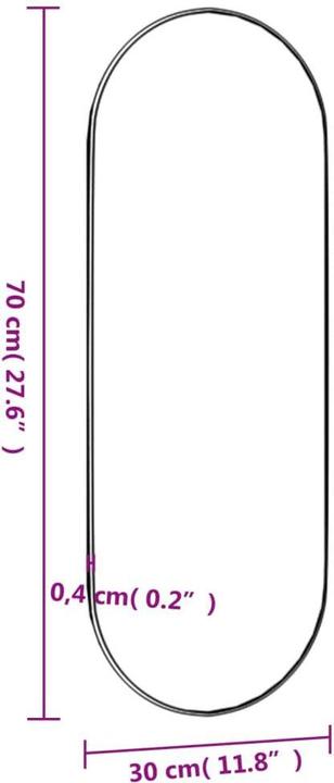 Actual product image VidaXL Chloette (70 x 30 cm)