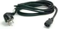 Actual product image StarTech 1.8m Schuko cold appliance plug power cable - CEE7 to IEC320 C13 power cable for computers (1.80 m)