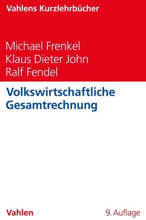 Immagine prodotto Volkswirtschaftliche Gesamtrechnung (Tedesco, Michael Frenkel, Ralf Fendel, 2022)