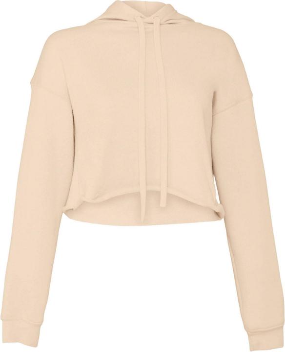 Bella Canvas Frauen Fleece Crop Hoodie