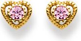 Produktbild Natsumi Schmuck Ohrstecker Herz Gold 18K/750 (750/18 K Gelbgold)