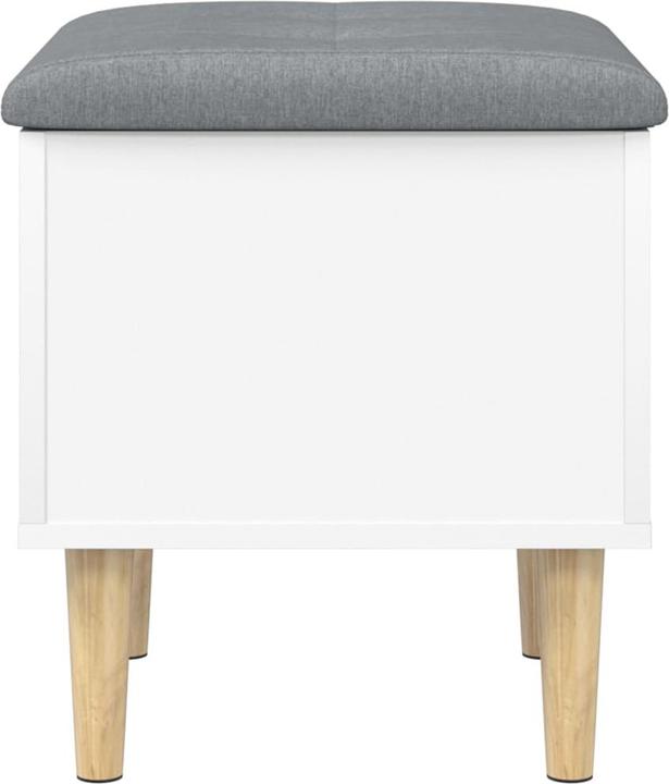 Produktbild VidaXL Sitzbank mit Stauraum Weiss 42x42x46 cm (42 cm)