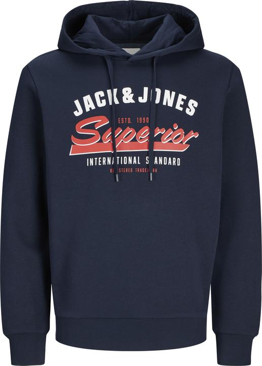 Jack & Jones JJELOGO SWEAT HOOD 2 COL 24/25 NOOS