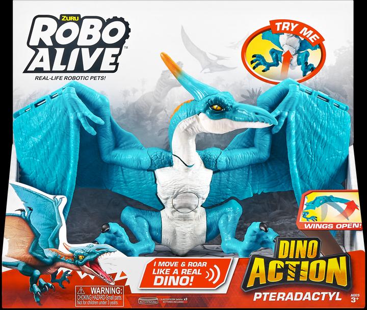 Immagine prodotto Zuru ROBO ALIVE Dino Pterodactyl Azione S1, Multicolore, 7173