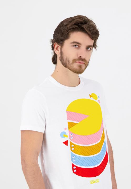 Immagine prodotto Pacman Tshirt da uomo 3D (L)